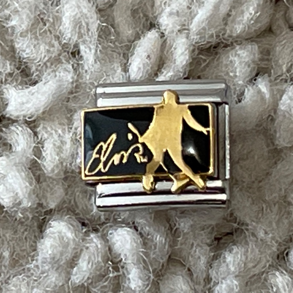Casa D'oro Elvis Presley #34 Italian Charm 9mm